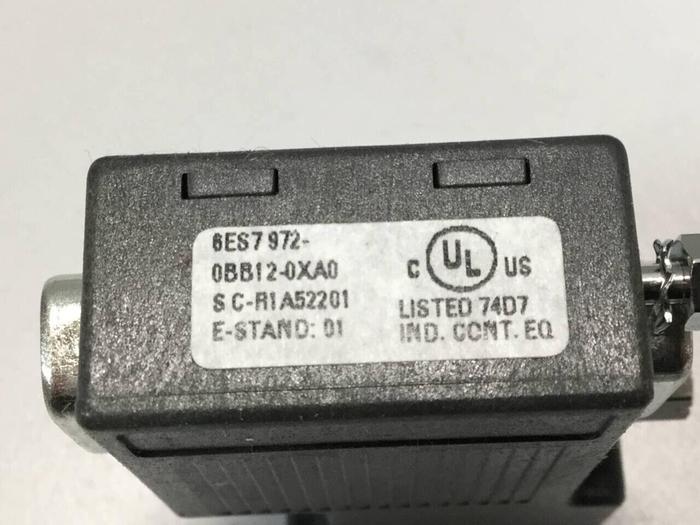 SIEMENS Connector 6ES7 972-0BB12-0XA0 #98488