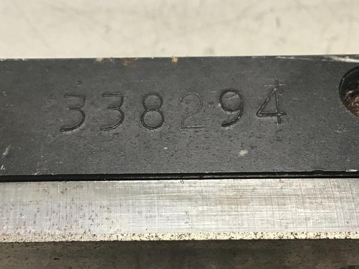 Used VAN DORN Pair of Platen Shoes 338294 PAIR Used