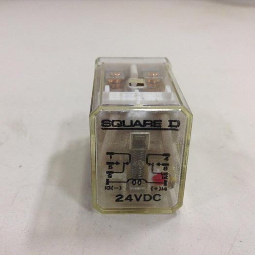 Used SQUARE D Relay 8501-RSD42MIPI4V53 #76381