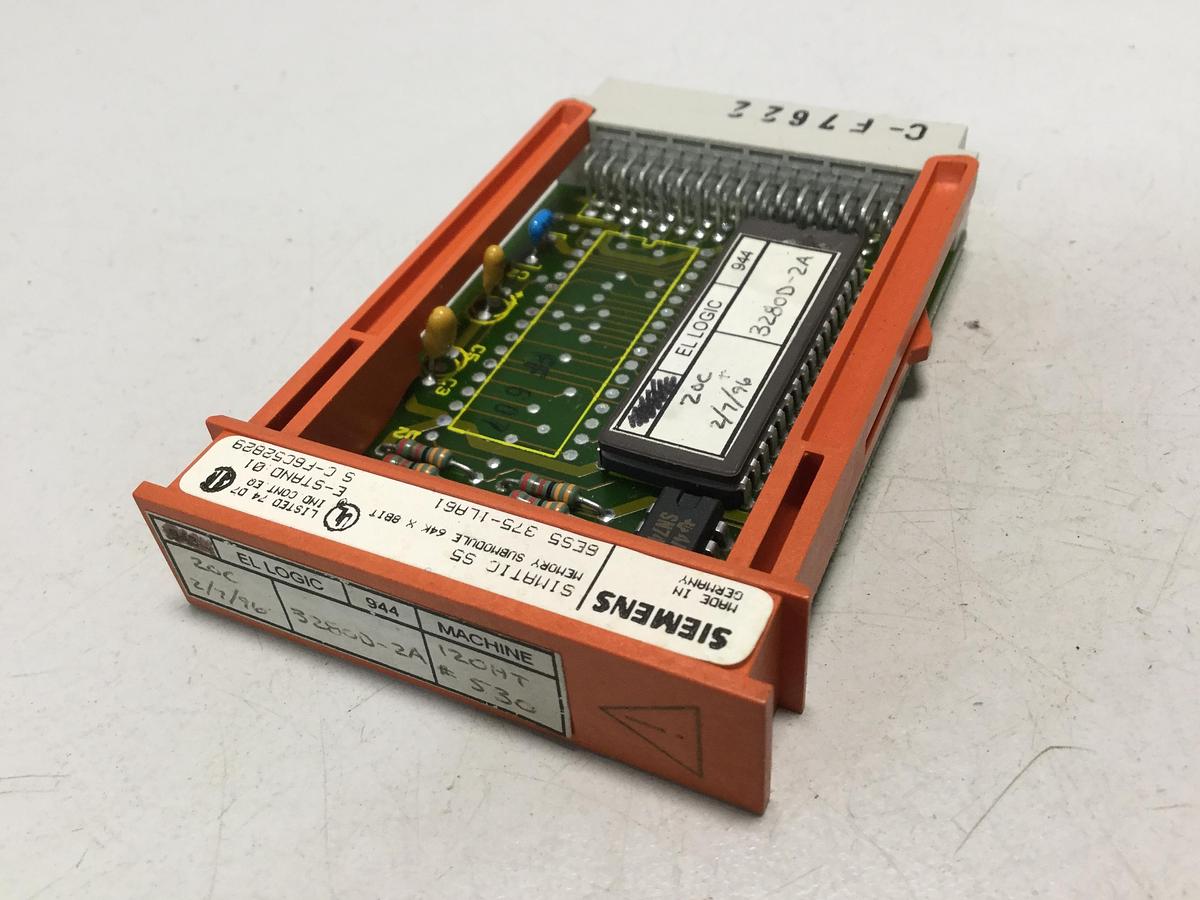Used SIEMENS SIMATIC S5 Memory Submodule 6ES5 375-1LA61 USED