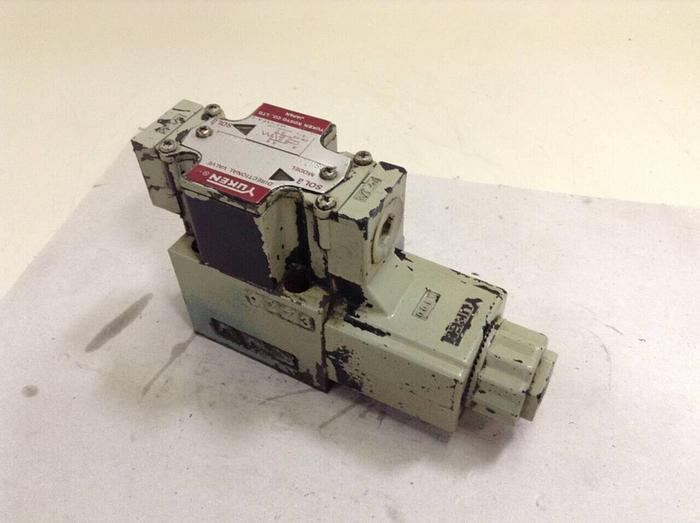 Used YUKEN Directional Valve DSG-01-2B12B-A100-4026-L #68218
