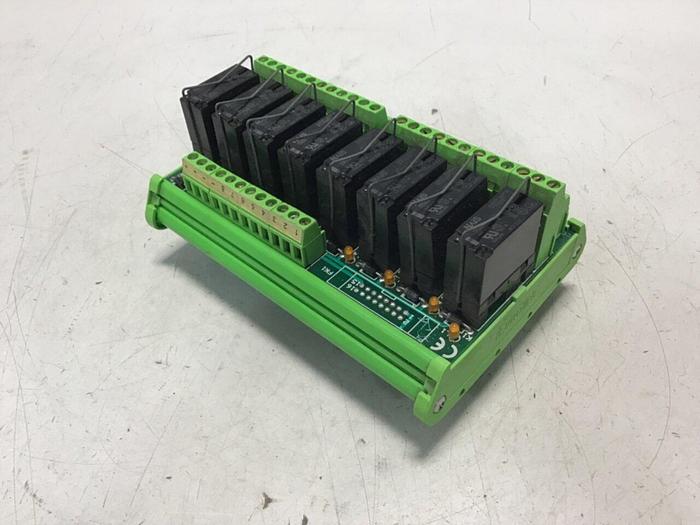 Used EUROTEK Breakout Board ET-MRZ08/24DC/2SC/N/AR #136815