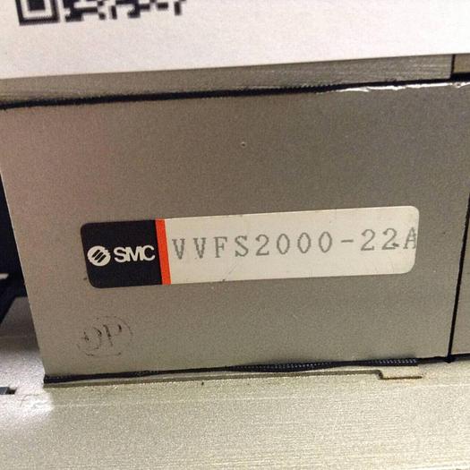 Used SMC Solenoid Valves w/ Manifold Assembly NVFS2600-5FZ #76618