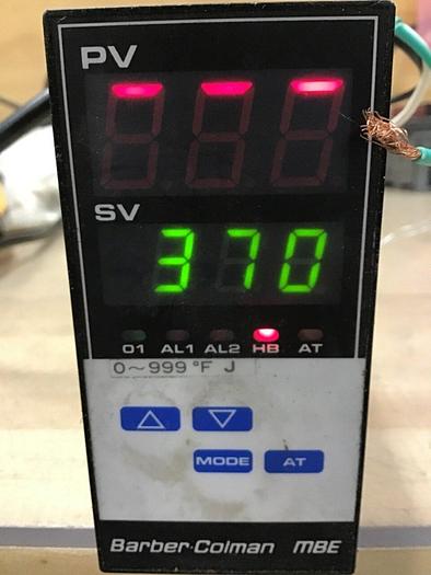 Used BARBER COLMAN Temp Control MBEA-02200-000-8-00 USED