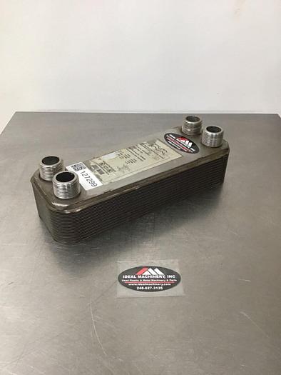 Used ALFA LAVAL Refrigerant Heat Exchanger CB27-24H #127299