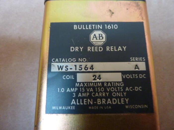 Used ALLEN BRADLEY Dry Reed Relay WS-1564 SER A #27730