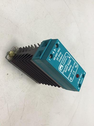 Used CONTINENTAL INDUSTRIES Solid State Relay RSDA-660-25-1DE #138148