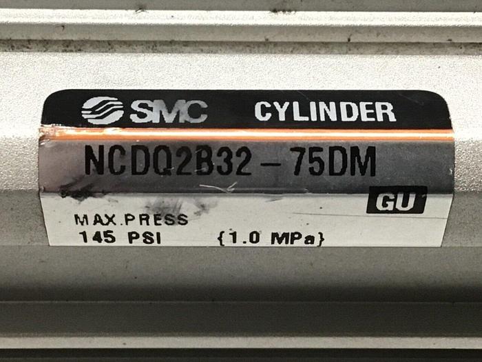 Used SMC Cylinder NCDQ2B32-75DM #112916