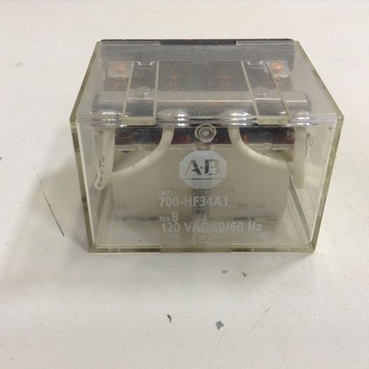 Used ALLEN BRADLEY Relay 700-HF34A1 SER B #76335