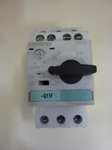 Used SIEMENS Motor Starter 3RV1021-1GA10 #46617