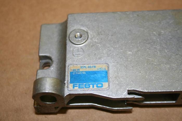 Used FESTO End Cap IEPL-03-FB Used