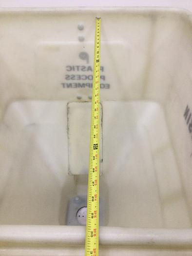 Used PPE Plastic Rolling Surge Bin MTB375 USED