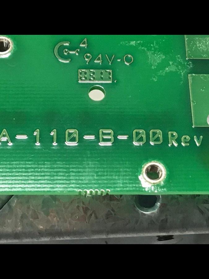 Used GAMMAFLUX Hot Runner Output Board GA-110-B-00 USED