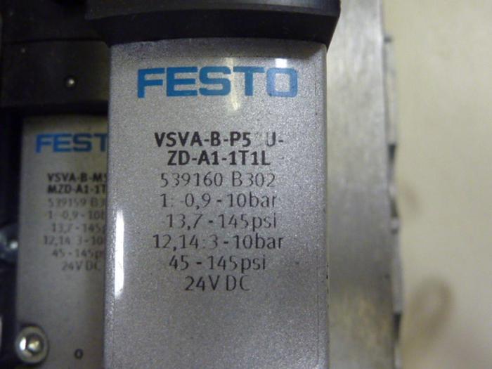 Used FESTO Control Block / Valve Terminal VTSA-FB-NPT Used
