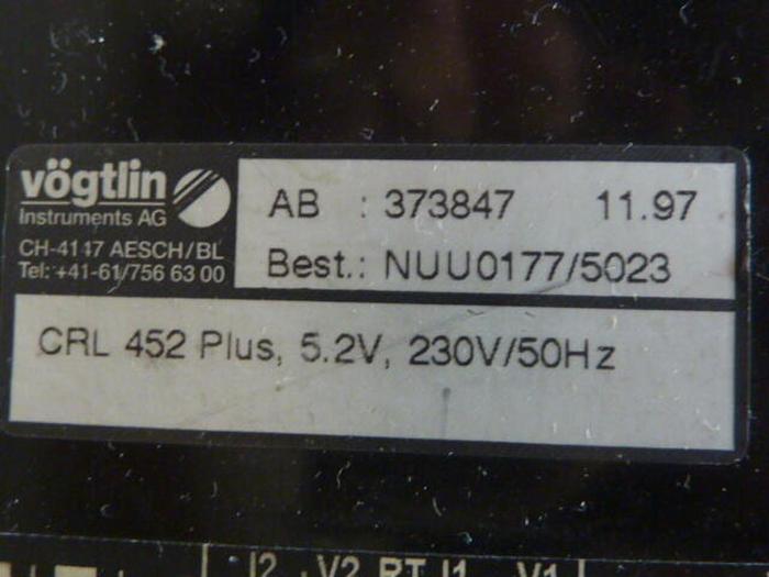 Used VOGTLIN Controller Unit 452X #31745