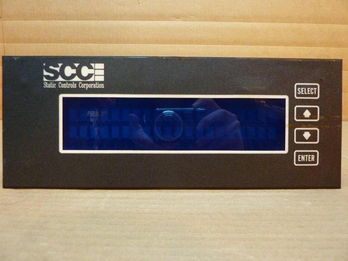 Used STATIC CONTROL SYSTEMS Display Unit 1140-P-04-128-C-X #23142