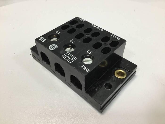 Used USO Power Distribution Block 3 Pole 11725 #92690