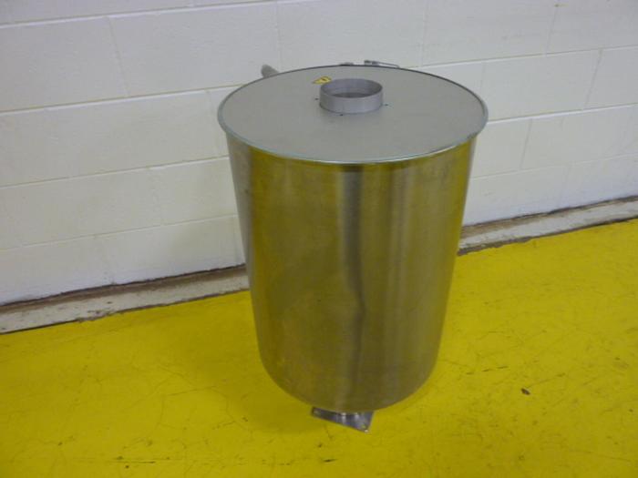 Used KRUPP KAUTEX Stainless Steel Hopper WLS 800 #53569