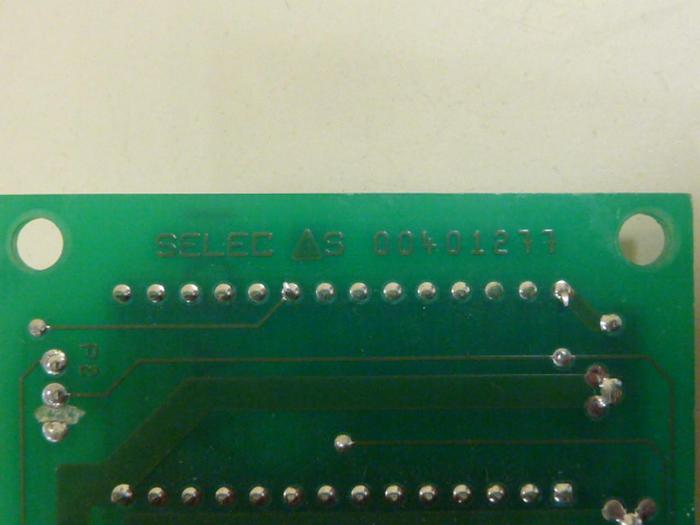 Used SELEC Circuit Board 00401277 #63235