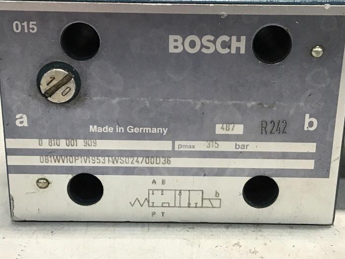 Used BOSCH Valve 0 810 001 909 #135567