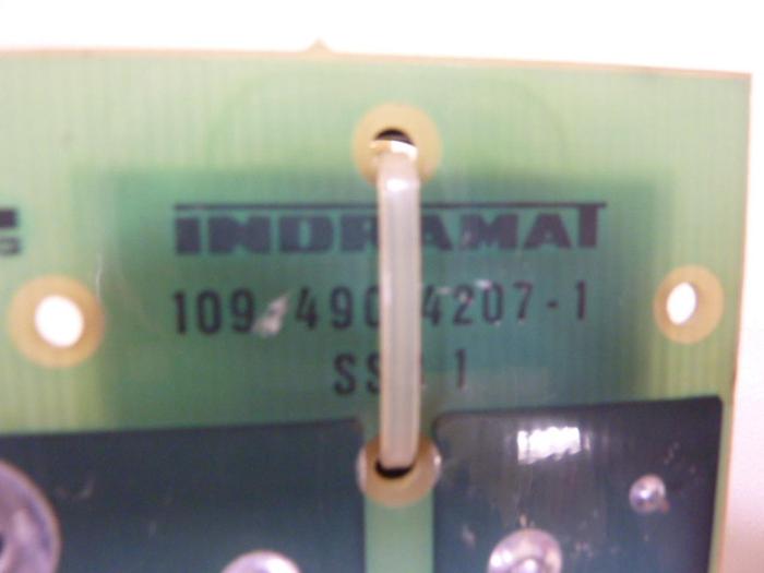 Used INDRAMAT Circuit Board 109-490-4207-1 #60174