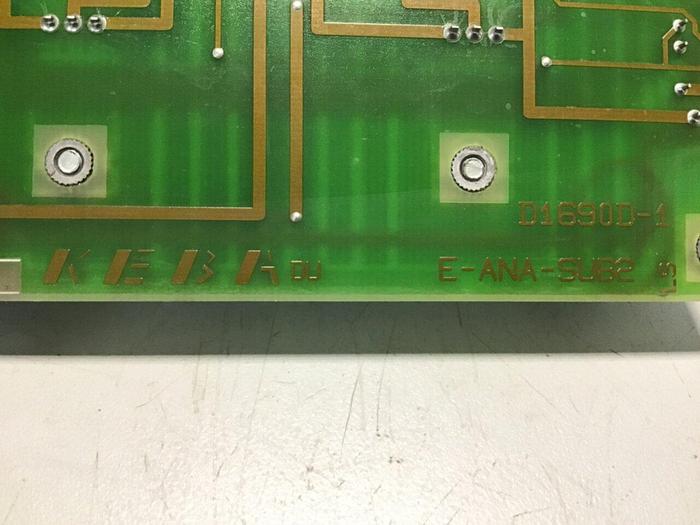 Used KEBA Circuit Board E-ANA-SUB2 D1690D-1 USED