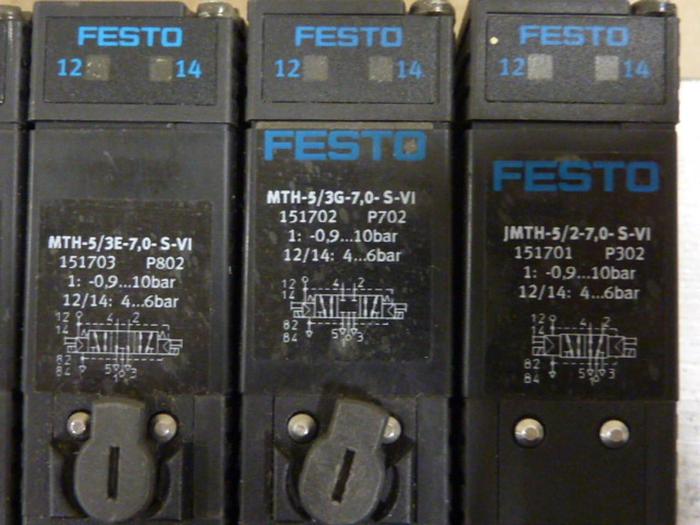 Used FESTO Control Block w/ Valves IFB8-03 #52807