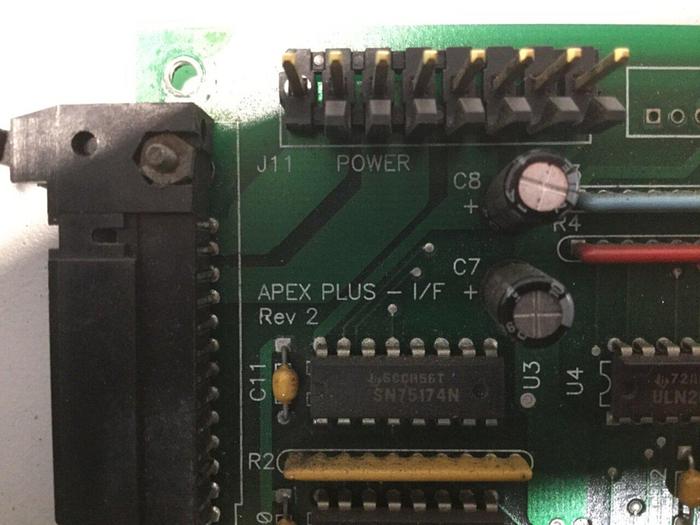 Used AMERICAN MSI Circuit Board APEX PLUS-I/F #108621
