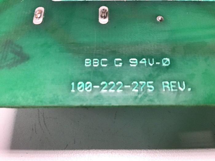 Used BRANSON ULTRASONICS CORP. Circuit Board 100-242-275 Used #113755