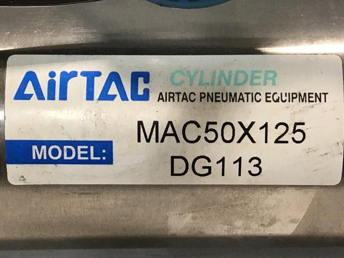 Used AIRTAC Cylinder MAC50X125DG113 #114793