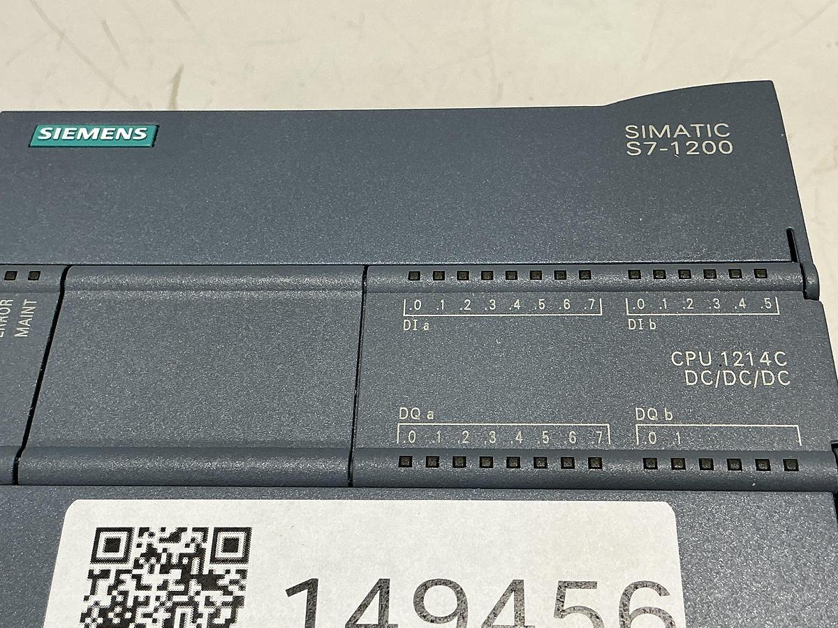 Used SIEMENS CPU 1214C DC/DC/DC