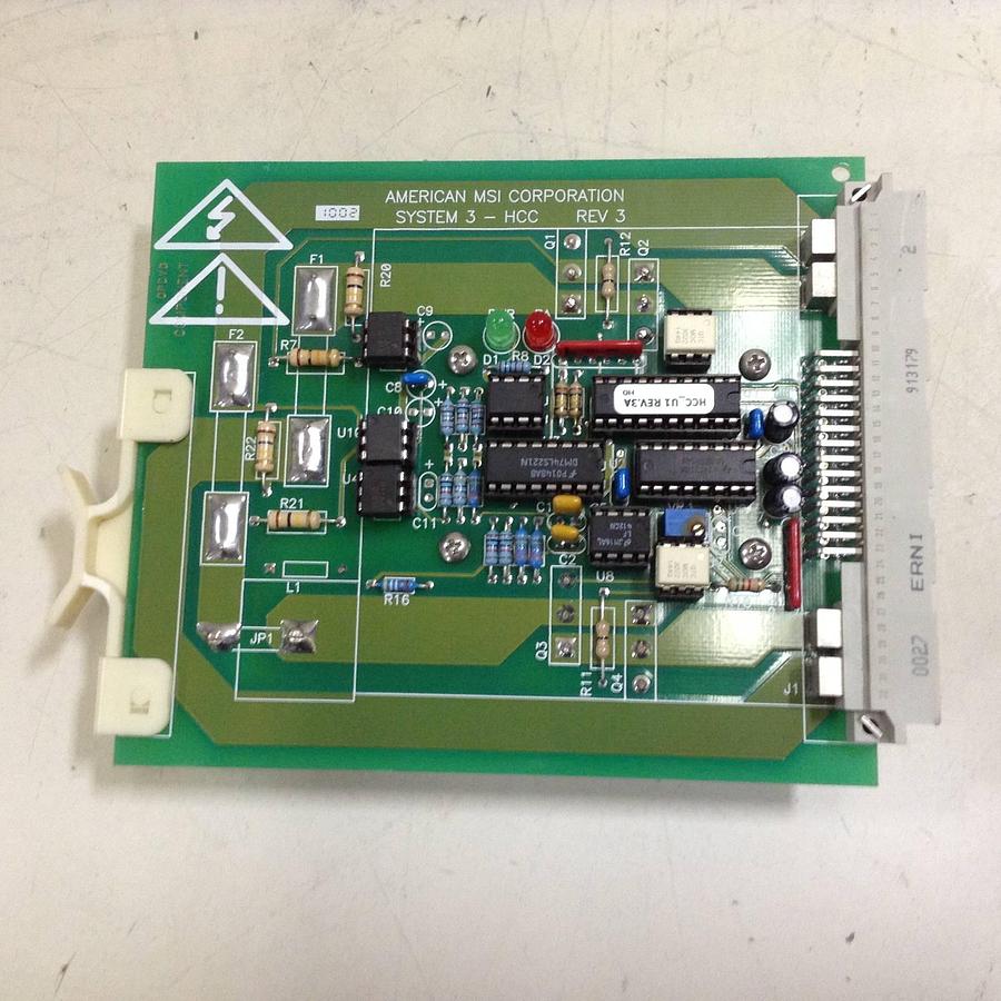 Used AMERICAN MSI Control Board C3201.010.045 Used
