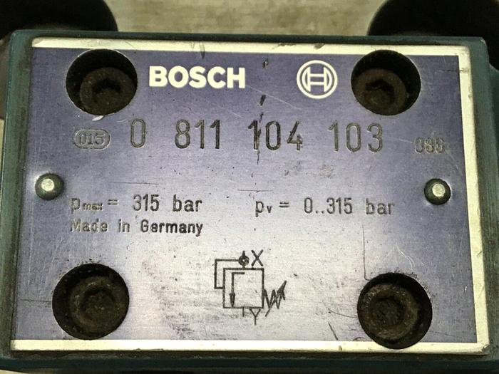 Used BOSCH Valve 0 811 104 103 #123336