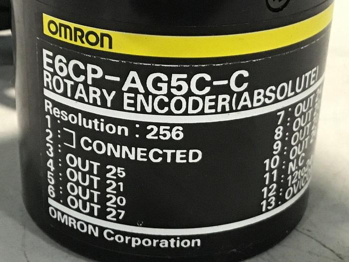 Used OMRON Rotary Encoder E6CPAG5CC #119996