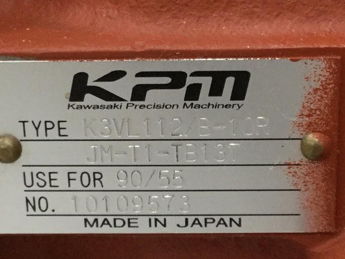 Used KAWASAKI Variable Hydraulic Motor K3VL112/B-10RJM-T1-TB137 Used