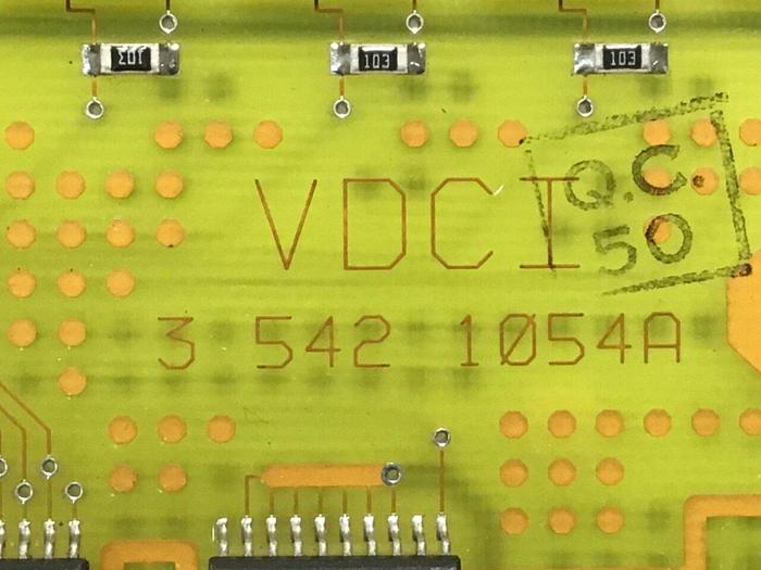Used CINCINNATI MILACRON Circuit Board 3-542-1054A #116743