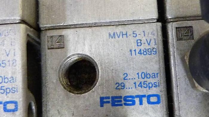Used FESTO Control Block / Valve Terminal IFB8-02 #52728