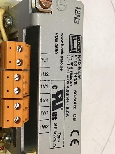 Used BLOCK TRAFO Transformer VDE 0550 NKD6/4 T40/B #122470