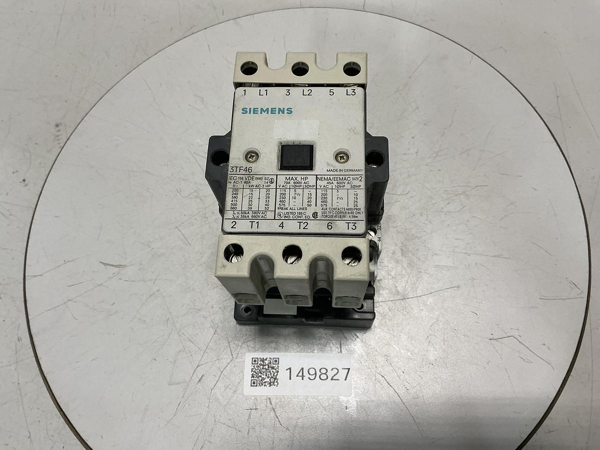 Used SIEMENS 3TF46