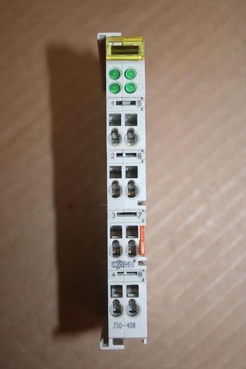 Used WAGO Input Module 750-408 #21117