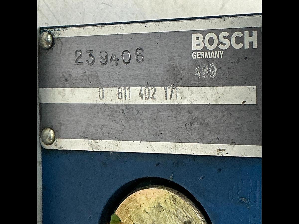 Used BOSCH 0 811 402 171