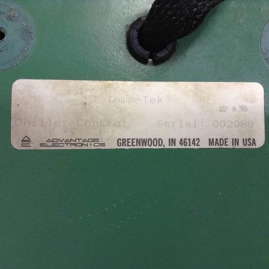 Used ADVANCE ELECTRONICS Digital Chiller Control CONTROL349 #89349