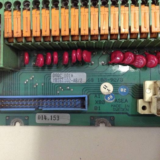 Used ABB I/O Terminal Board YB161102-AB/2 #70573