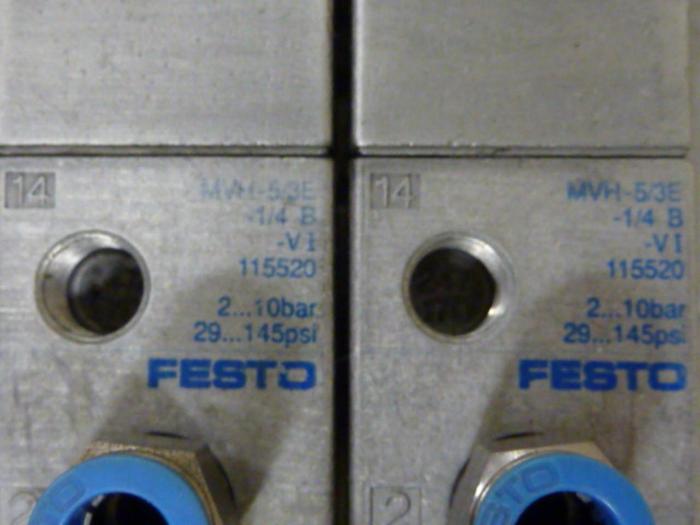 Used FESTO Control Block / Valve Terminal IFB8-02 #52742