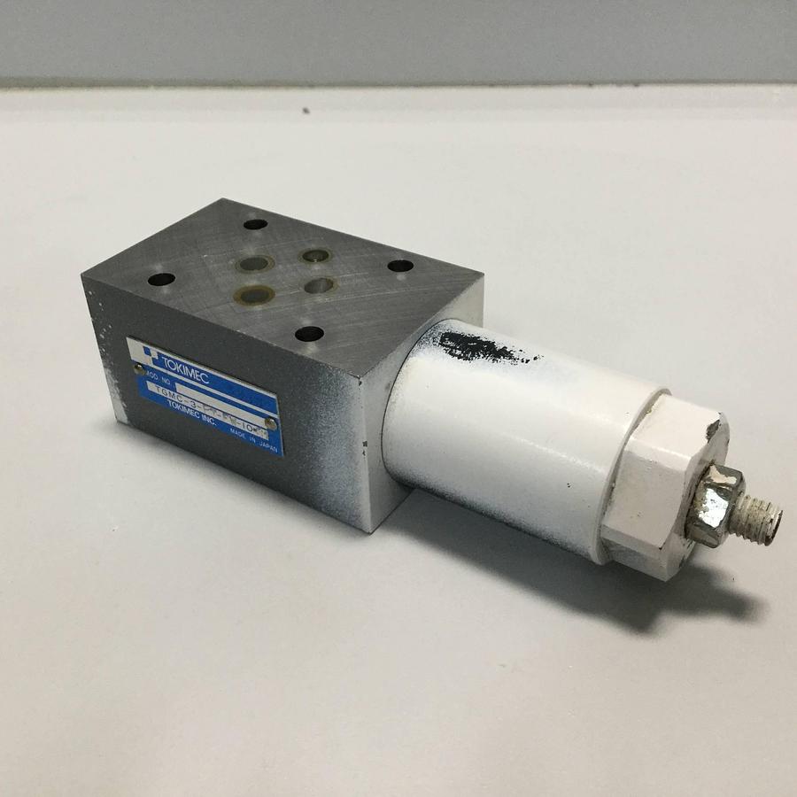 Used TOKIMEC Pressure Relief Valve TGMC-3-PT-FW-10-S1 USED 