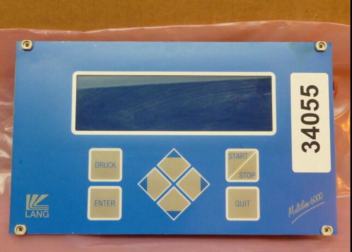 Used LANG MFG CO Interface Panel 3.923.50-02 USED