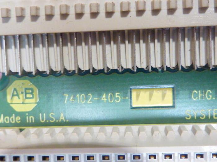 Used ALLEN BRADLEY Axis System Slider Board 74102-405 AXIS #35837 SCRAPPED / DNL