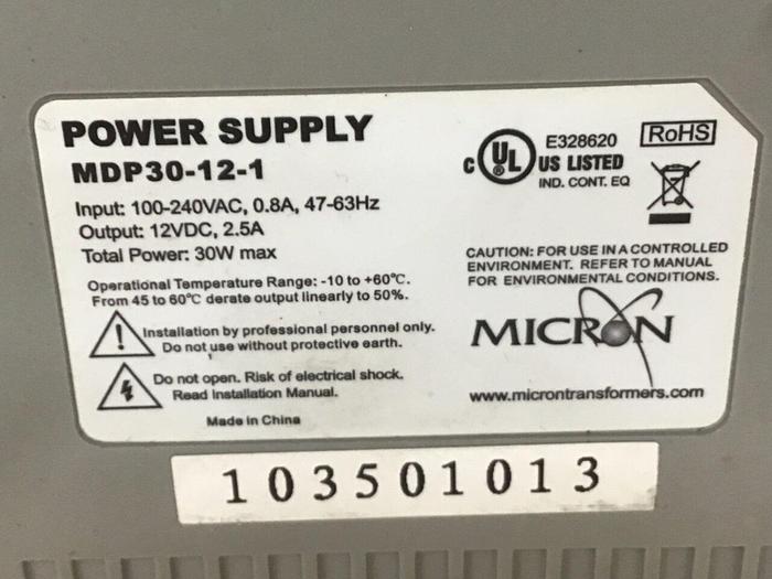 Used MICRON Power Supply MDP30-12-1 #141506
