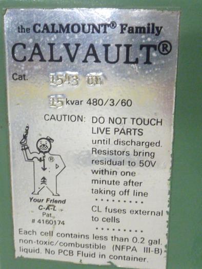 Used MYRON ZUCKER Capacitor 1543 UL #41729