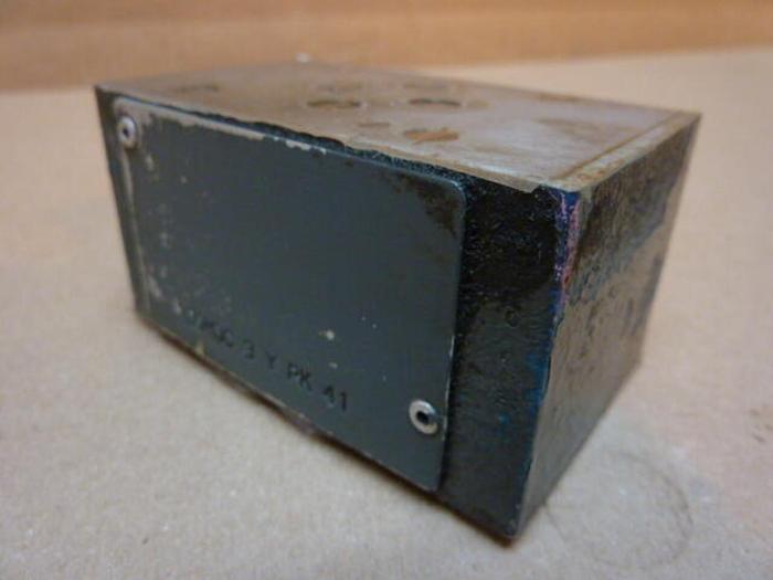 Used VICKERS Check Valve DGMDC 3 Y PK 41 #34014